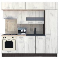 Bucatarie BIGMAR 230 A Wenge / Decor K001